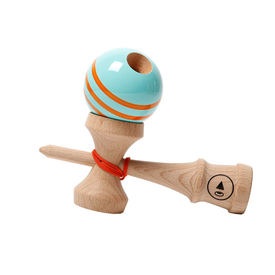 Kendama Play Pro II - Triple Stripes - Orange Clock Kendama Play Pro II - Triple Stripes - Orange Clock