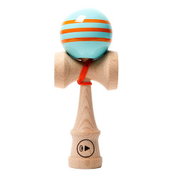 Kendama Play Pro II - Triple Stripes - Orange Clock