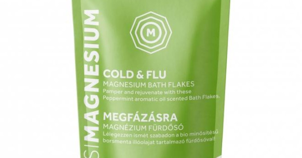 Fulgi De Baie Cu Magneziu Pentu Raceala Si Gripa Osimagnesium 1000g