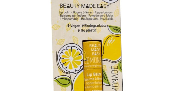 Balsam Natural Buze Beauty Made Easy Lemonade Zero Plastic