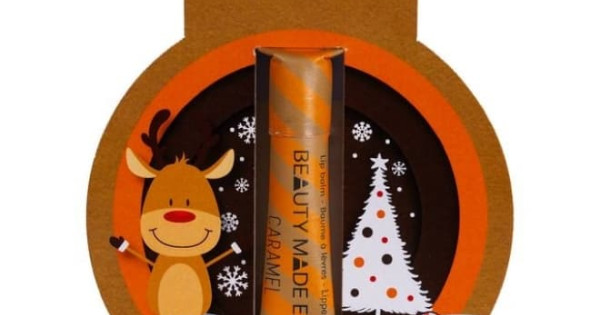 Balsam Natural Buze Beauty Made Easy Caramel Craciun