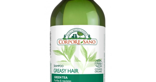 Sampon Natural Purifiant Ceai Verde Urzica Corpore Sano Par Gras