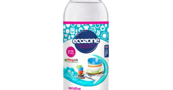 Detergent Eco Fara Miros Ecozone Sensitive Spalat Vase Vesela Bebelusului Sau Biberoanele