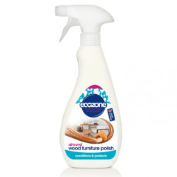 Soluție Ecozone de lustruire (polish) cu ulei de migdale pentru lemn și mobilă - 500 ml