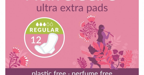 Absorbante Naturale Noapte Natracare 3 Picaturi Normale Aripioare Bumbac Organic
