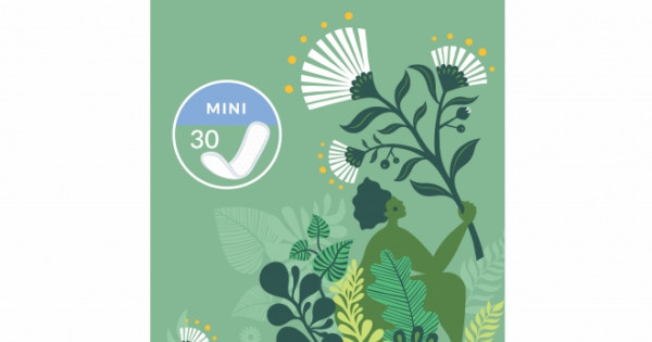 Absorbante Zilnice Naturale Bio Protej Slip Breathable Mini Natracare Panty Liner De Zi Cu Zi