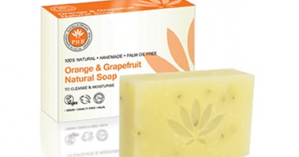 Sapun Natural Handmade Portocala Grapefruit Phb Ethical Beauty