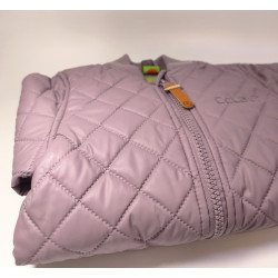OUTLET - Salopetă overall căptușită matlasată impermeabilă CeLaVi mov deschis OUTLET - Salopetă overall căptușită matlasată impermeabilă CeLaVi mov deschis