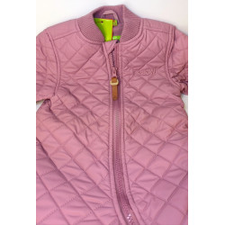 OUTLET - Salopetă overall căptușită matlasată impermeabilă CeLaVi roz OUTLET - Salopetă overall căptușită matlasată impermeabilă CeLaVi roz