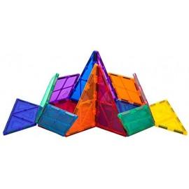 Set PicassoTiles Geometrie - 16 piese magnetice de construcție în diverse forme geometrice