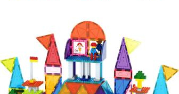 Set Picassotiles 333 Piese Magnetice Caramizi Constructie Figurine