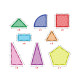 Set PicassoTiles 41 piese magnetice de construcție cu efect de prismă Set PicassoTiles 41 piese magnetice de construcție cu efect de prismă