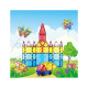 Set PicassoTiles 63 piese magnetice de construcție cu efect de diamant Set PicassoTiles 63 piese magnetice de construcție cu efect de diamant
