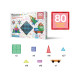 Set PicassoTiles 80 piese magnetice de construcție cu efect de diamant Set PicassoTiles 80 piese magnetice de construcție cu efect de diamant