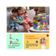 Set PicassoTiles Traseu magnetic pentru bile (marble run) - 120 de piese Set PicassoTiles Traseu magnetic pentru bile (marble run) - 120 de piese