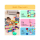 Set PicassoTiles Traseu magnetic pentru bile (marble run) - 120 de piese Set PicassoTiles Traseu magnetic pentru bile (marble run) - 120 de piese