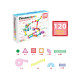 Set PicassoTiles Traseu magnetic pentru bile (marble run) - 120 de piese Set PicassoTiles Traseu magnetic pentru bile (marble run) - 120 de piese