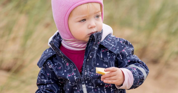Cagula Polar De Lana Merino Organica Pickapooh Schlupfli Roz Guler Lana Matase