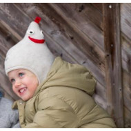 Cagulă simpatică din polar de lână Merino organică Pickapooh Max Natur Cagulă simpatică din polar de lână Merino organică Pickapooh Max Natur
