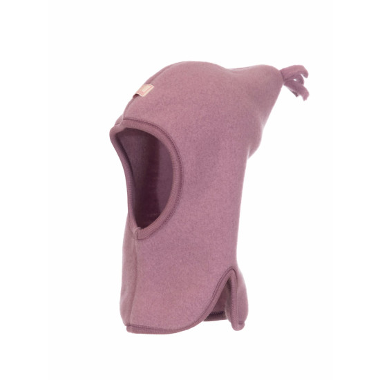 Cagulă din polar de lână Merino organică Pickapooh Mara Rose Cagulă din polar de lână Merino organică Pickapooh Mara Rose