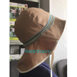 Pălărie de soare cu boruri mari Pickapooh ”Pompier” cu protecție UV UPF20 din bumbac organic pentru copii Pălărie de soare cu boruri mari Pickapooh ”Pompier” cu protecție UV UPF20 din bumbac organic pentru copii