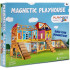 Set Playmags Căsuță de Joacă - 48 piese magnetice de construcție