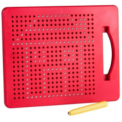 Tablă magnetică mică Playmags de desenat cu bile magnetice Tablă magnetică mică Playmags de desenat cu bile magnetice