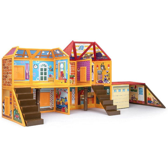 Set Playmags Căsuță de Joacă - 48 piese magnetice de construcție