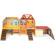 Set Playmags Căsuță de Joacă - 48 piese magnetice de construcție