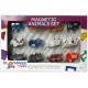 Set Playmags 12 figurine animăluțe magnetice Set Playmags 12 figurine animăluțe magnetice