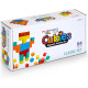 Set Playmags Cubies - 64 blocuri magnetice de construcție de 3,8 cm