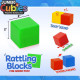 Set Playmags Jumbo Cubies - 64 blocuri magnetice de construcție de 5 cm Set Playmags Jumbo Cubies - 64 blocuri magnetice de construcție de 5 cm