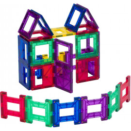 Set Playmags - 24 piese magnetice de construcție