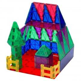 Set Playmags Stabilizator: 1 placă de bază pentru construcții Playmags MagnaBoard Stabilizatoare + 4 pătrate mari