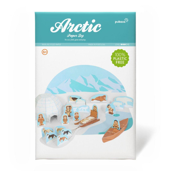 Arctic - Set de joacă PUKACA din hârtie