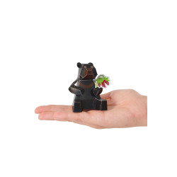 Urs negru - Felicitare craft jucărie PUKACA din hârtie