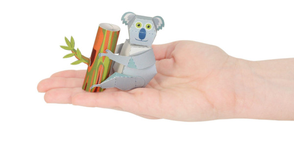Urs Koala Felicitare Craft Jucarie Pukaca Din Hartie