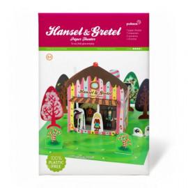 Hansel și Gretel - Teatru de păpuși PUKACA din hârtie