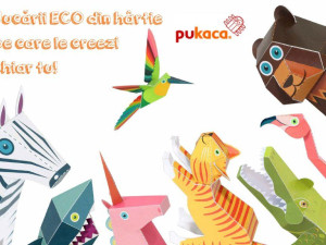 Despre Pukaca, producătorul kiturilor craft din hârtie cu care-ți creezi propriile jucării ECO