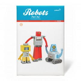 Roboți - Jucării mobile PUKACA din hârtie