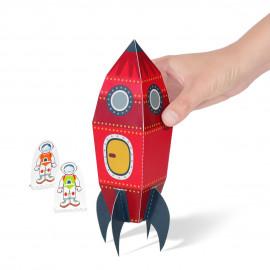 Rachetă - Jucărie PUKACA din hârtie