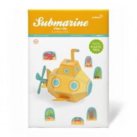 Submarin - Jucărie PUKACA din hârtie