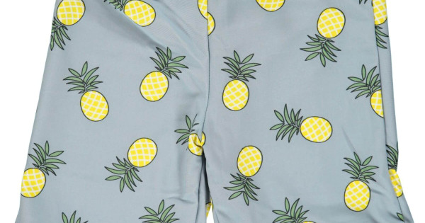 Pantaloni Scurti Baie Filtru Uv Protectie Solara Smafolk Albastru Ananas