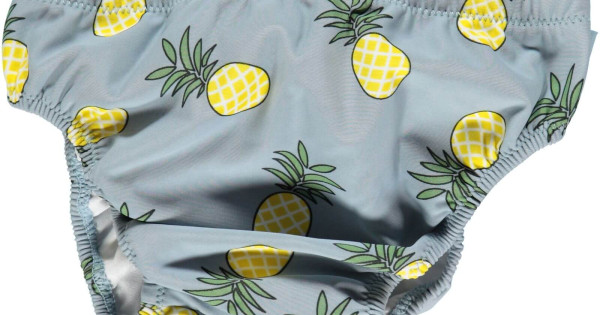 Scutec Refolosibil Pentru Inot Filtru Uv Protectie Solara Smafolk Albastru Ananas