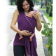 Maieu Mei-Tai-Wrap pentru îngrijirea piele pe piele stil cangur și pentru alăptare Vija Design (mov)