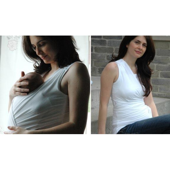 Maieu Mei-Tai-Wrap pentru îngrijirea piele pe piele stil cangur și pentru alăptare Vija Design (mov) Maieu Mei-Tai-Wrap pentru îngrijirea piele pe piele stil cangur și pentru alăptare Vija Design (mov)