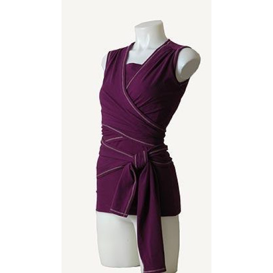 Maieu Mei-Tai-Wrap pentru îngrijirea piele pe piele stil cangur și pentru alăptare Vija Design (mov) Maieu Mei-Tai-Wrap pentru îngrijirea piele pe piele stil cangur și pentru alăptare Vija Design (mov)