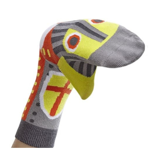 Șosete - marionete WALKYTALKIES Knight pentru copii Șosete - marionete WALKYTALKIES Knight pentru copii