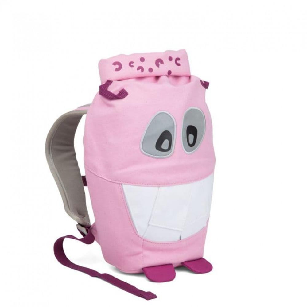 Ghiozdan eco Affenzahn Monster Friends Pink Mighty Monster