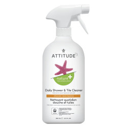 Soluție ecologică de curățarea zonei dușului Attitude cu aromă de coajă de citrice Soluție ecologică de curățarea zonei dușului Attitude cu aromă de coajă de citrice